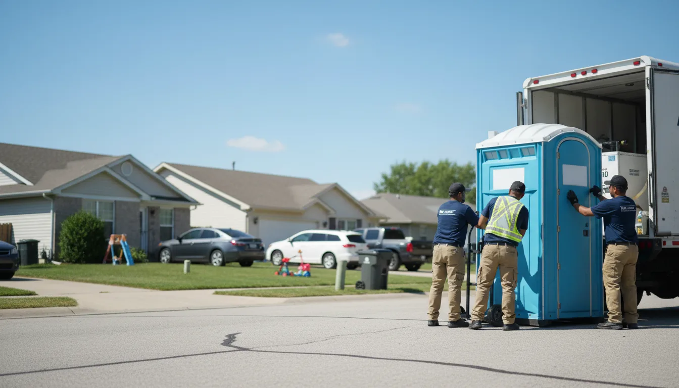 Standard Porta Potty Rentals in Eau Claire, WI near me